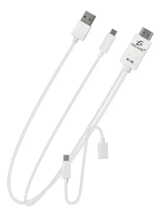 Cable Mhl Entra Micro USB Salida Hdmi Celular Android  3