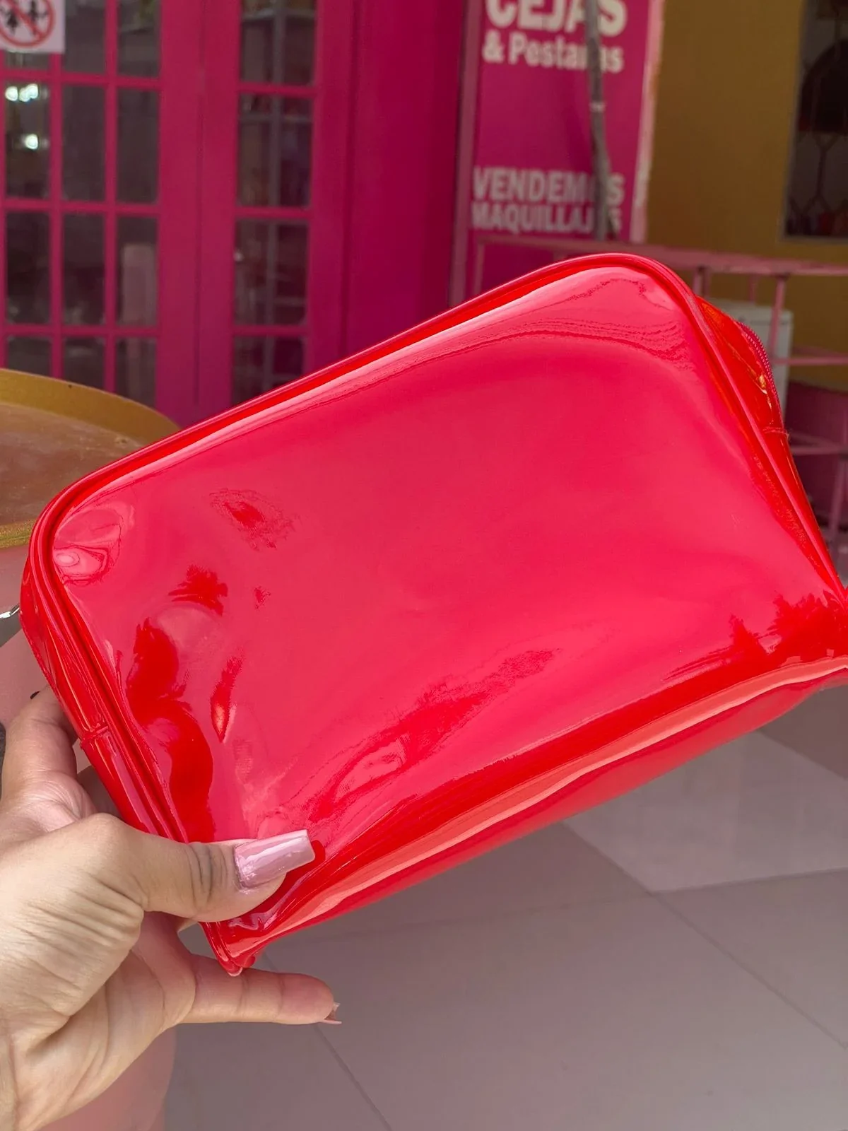 Cosmetiquera Roja Natura 