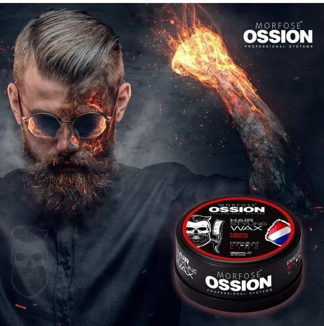 ossion cera cabello rojo