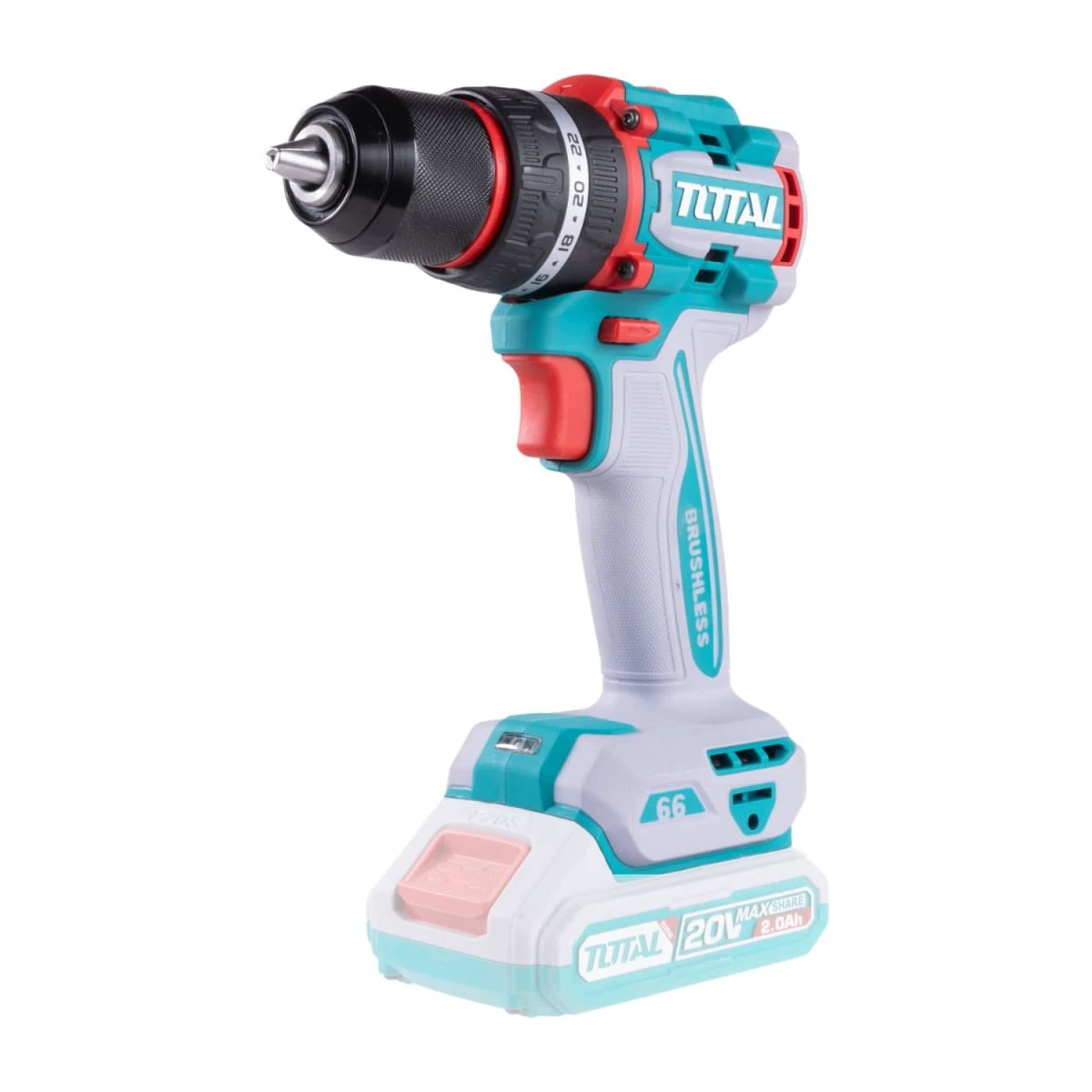 TCKLI20592 Combo taladro 66nm + llave de impacto + rotomartillo + amoladora + linterna total 2