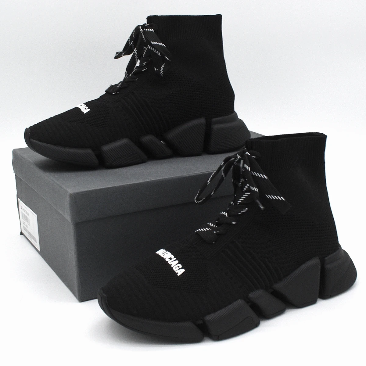 Balenciaga Speed 2.0 Lace Up Negro 4