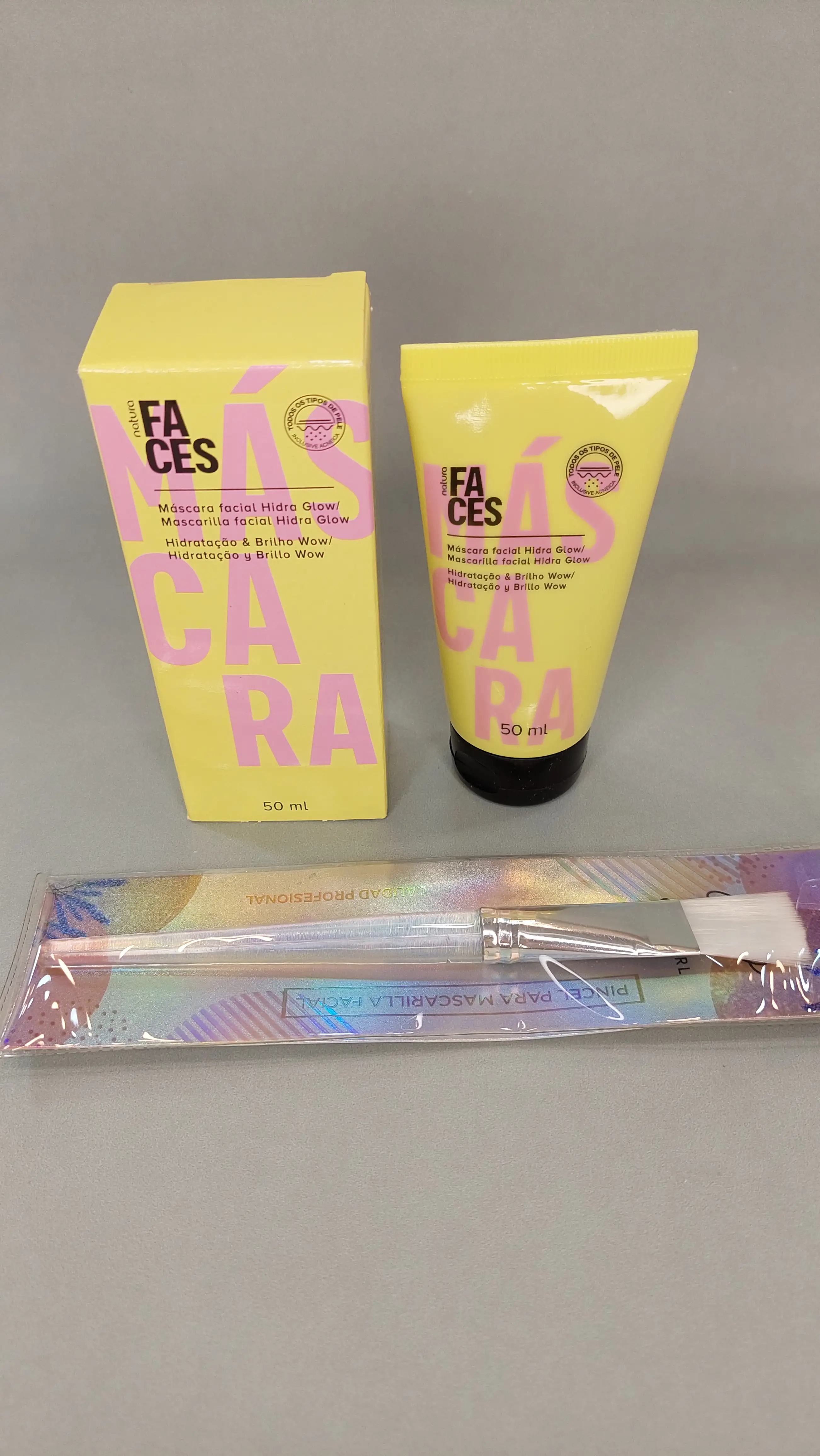 Mascarilla facial hidra glow
