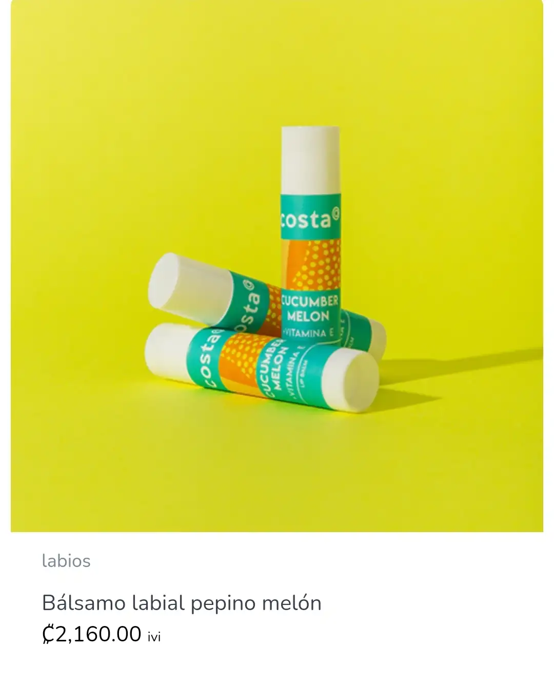 Bálsamo de pepino limón 🍈 