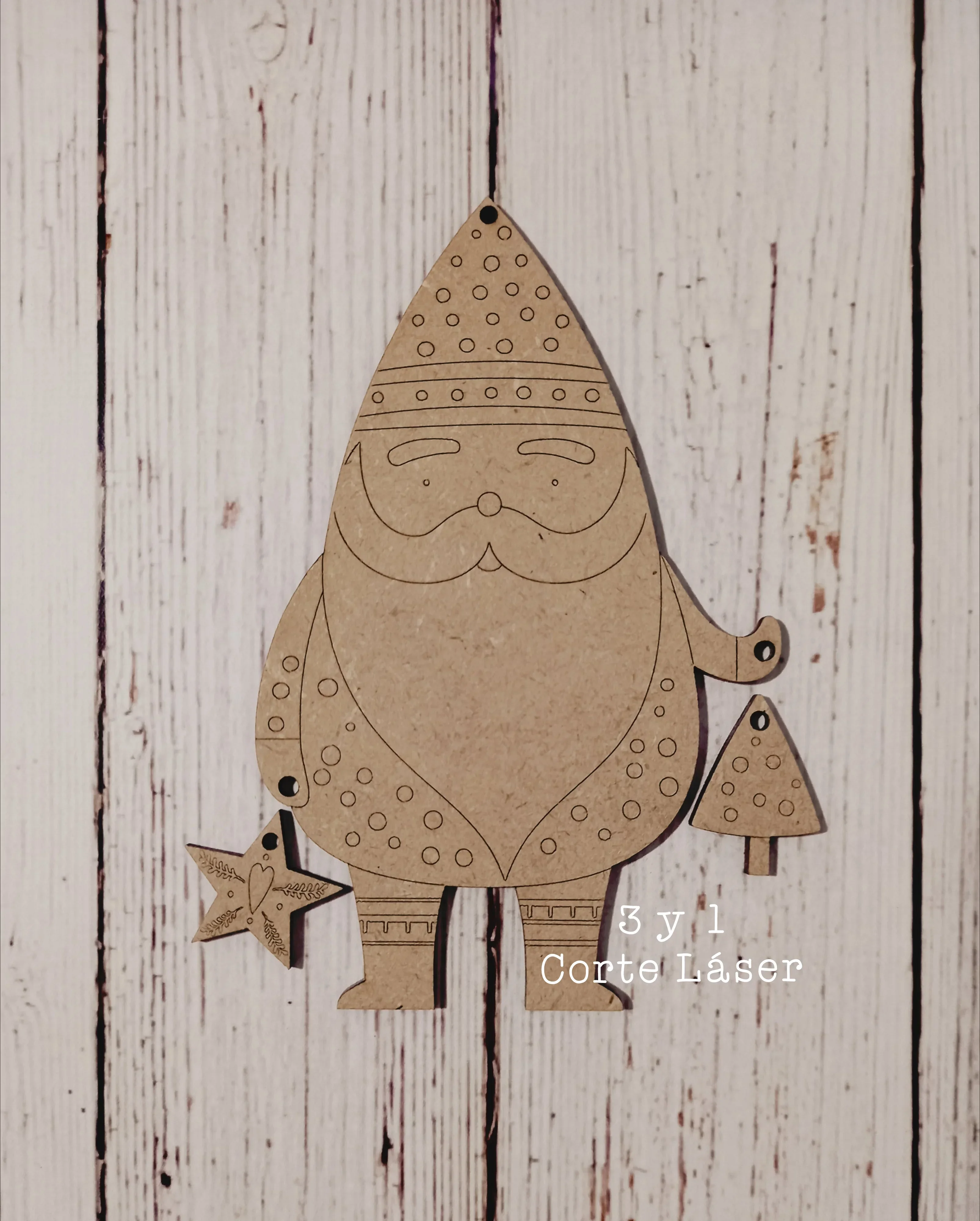 NOEL NÓRDICO 15 CM