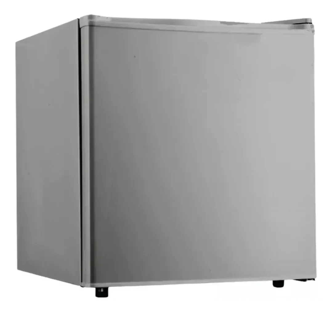 Heladera Frigobar Telefunken 50lt Silver Con Congelador Color Plata