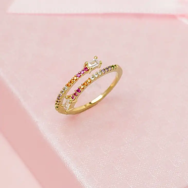 ANILLO SUNSISES CIRCONIAS