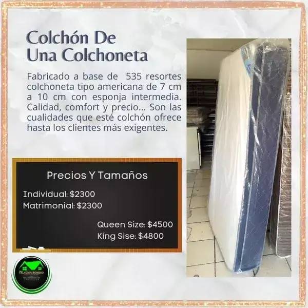 Colchon Nacional Una Colchoneta 4