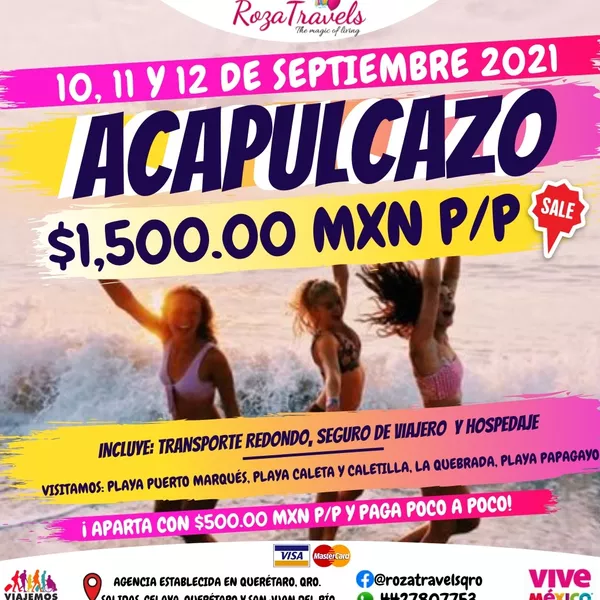 ACAPULCAZO, 10-12 DE SEPTIEMBRE 2021
