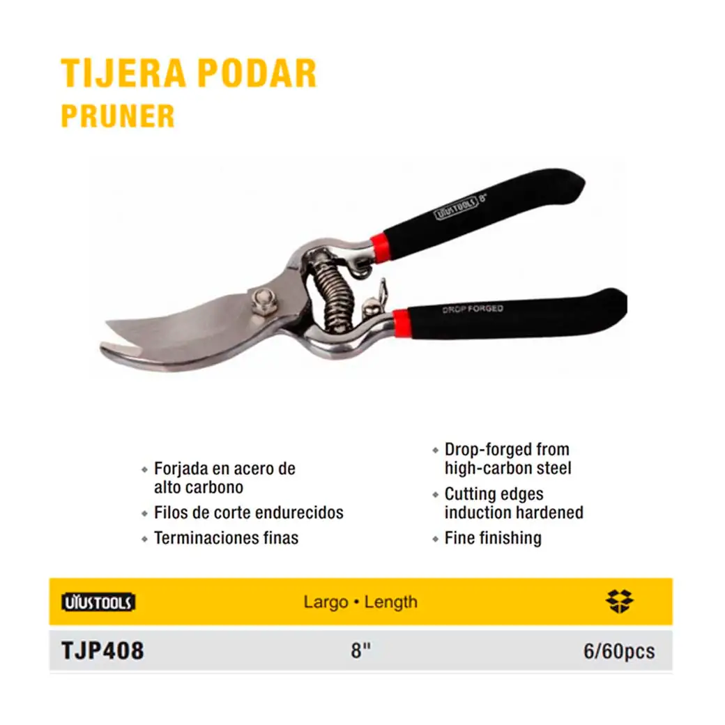 TIJERA PARA PODAR (Podadora) UYUST 8" (203mm)