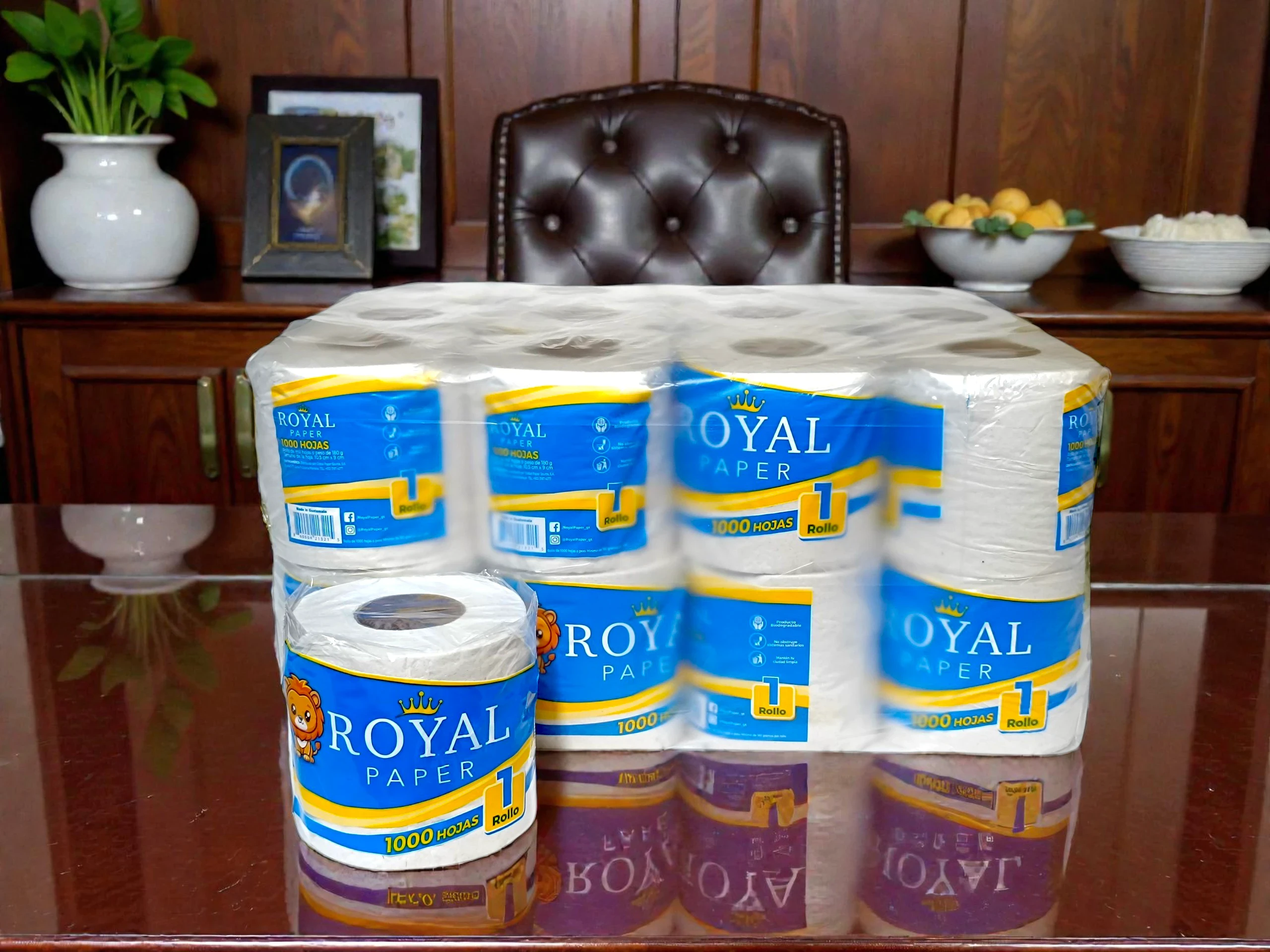 PAPEL HIGIÉNICO ROYAL 1,000 HOJAS