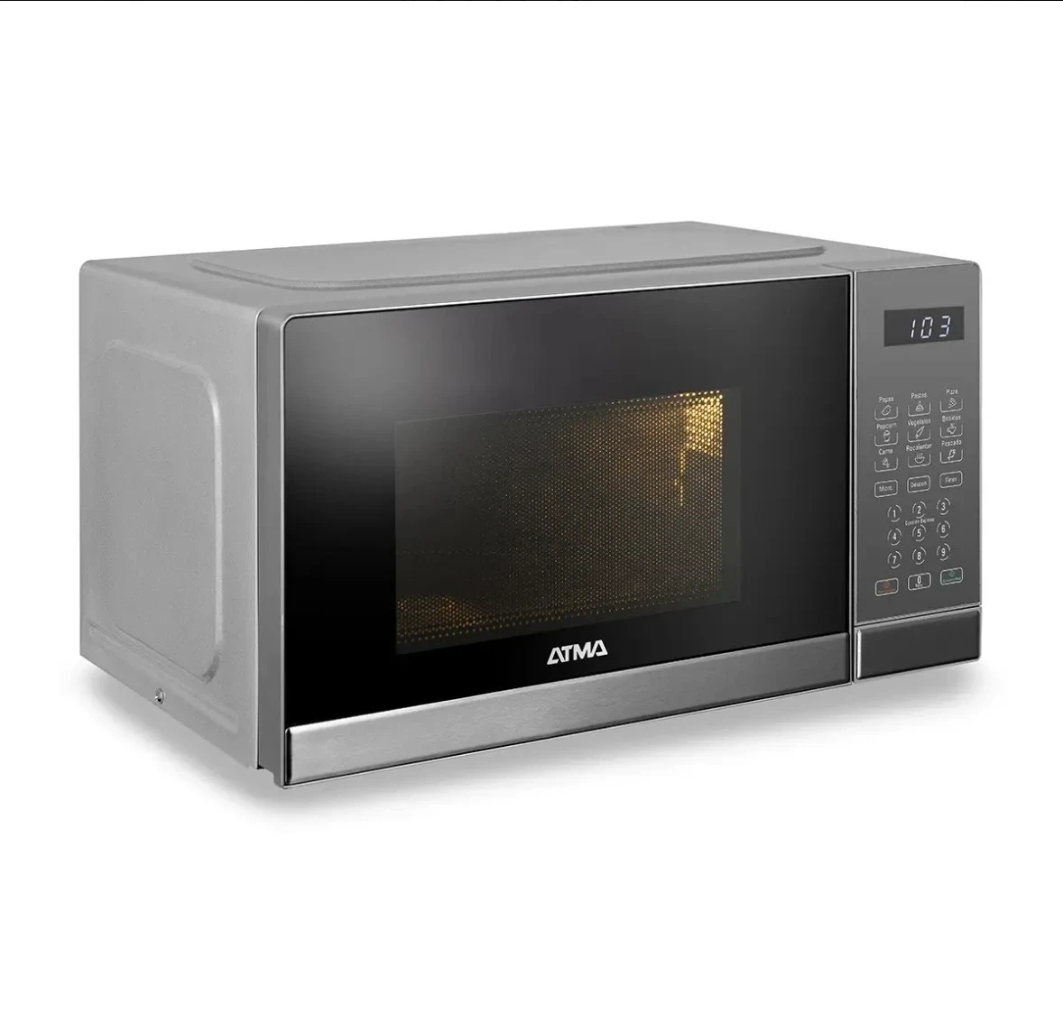 MICROONDAS ATMA DIGITAL GRIS 20L 2