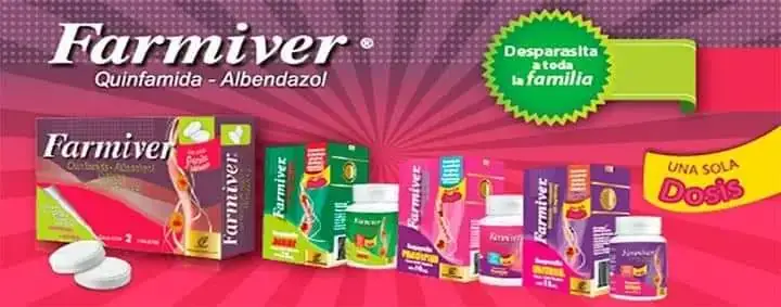 FARMIVER (QUINFAMIDA / ALBENDAZOL)  3