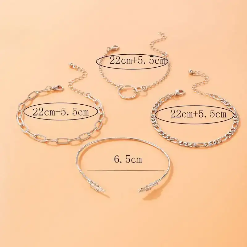 Set x4 Pulseras Aleshka REF: G09 3