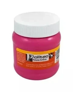 Politec pintura rosamexicano frasco de 250 ml