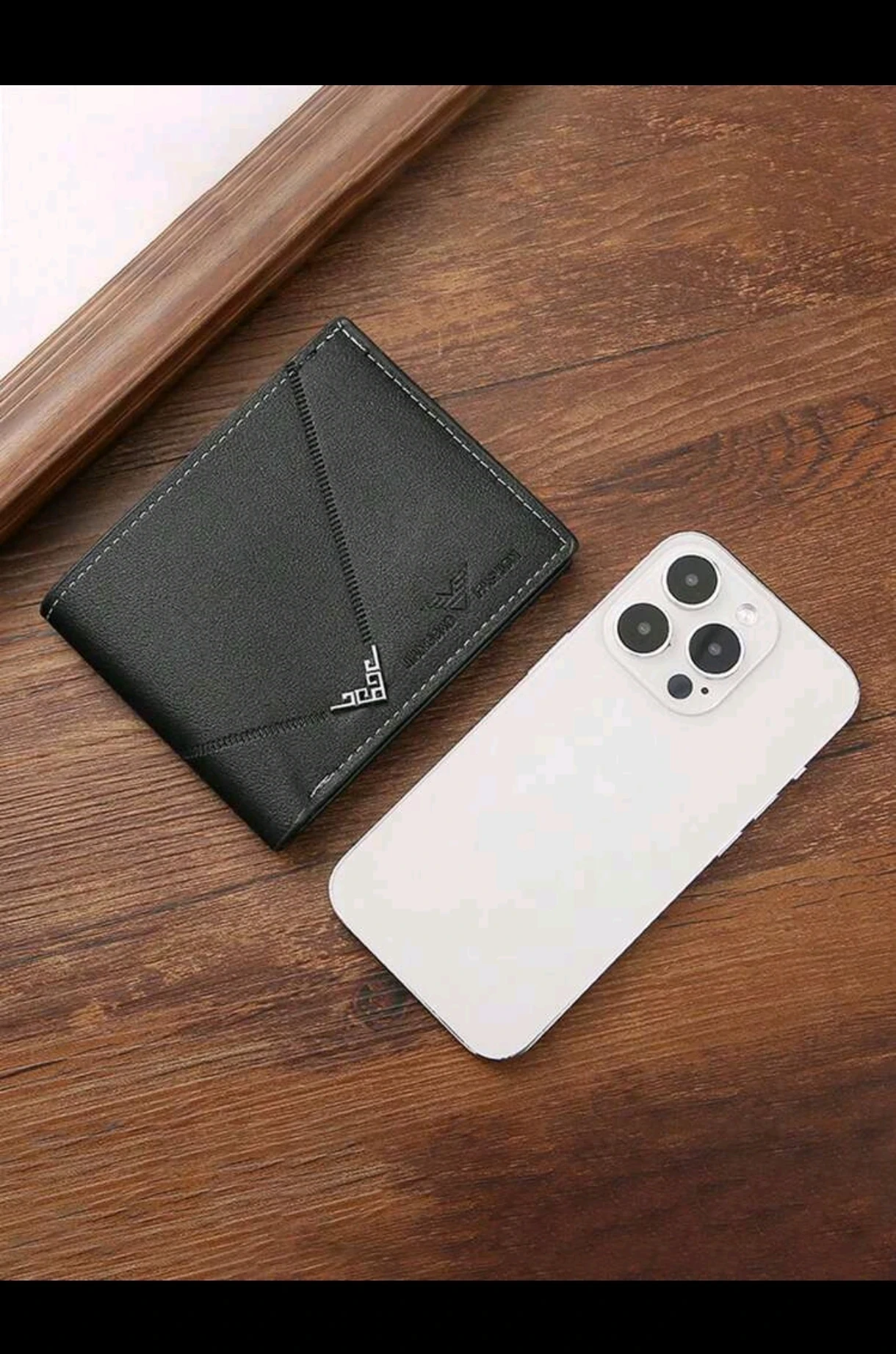 Billetera Moderna de Poliuretano Premium con Detalle Esquinero - Jiangbao 6