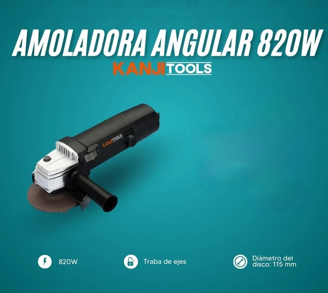 AMOLADORA ANGULAR KANJI 820W