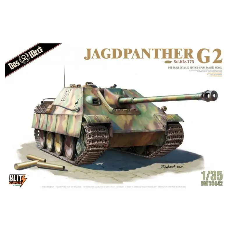 1/35 DAS WERK Jagdpanther G2 - SUPER BLITZ