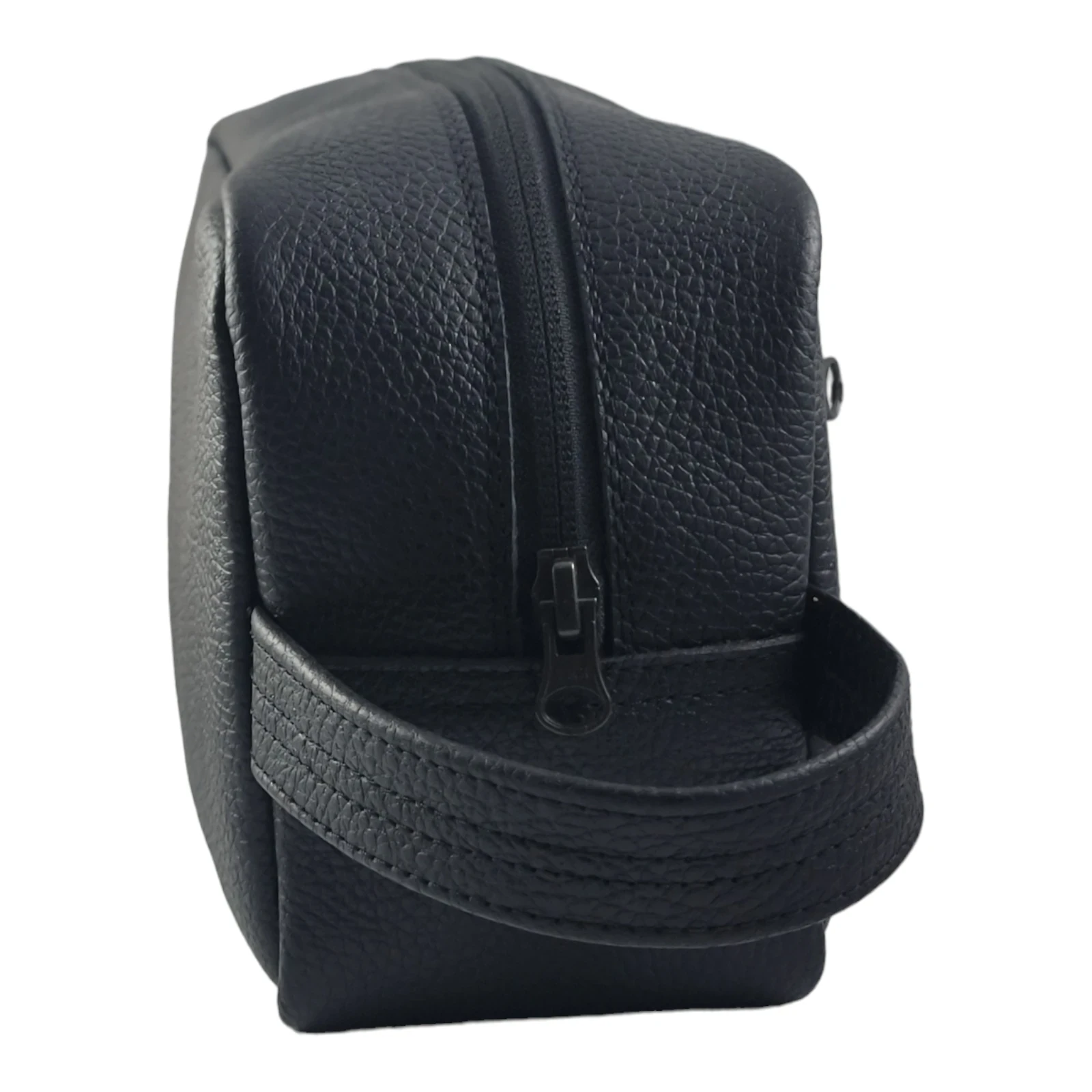 Neceser Bolso de Mano de Piel Negra  2
