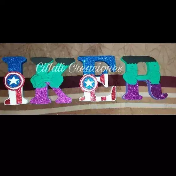 Letras decorativas  3