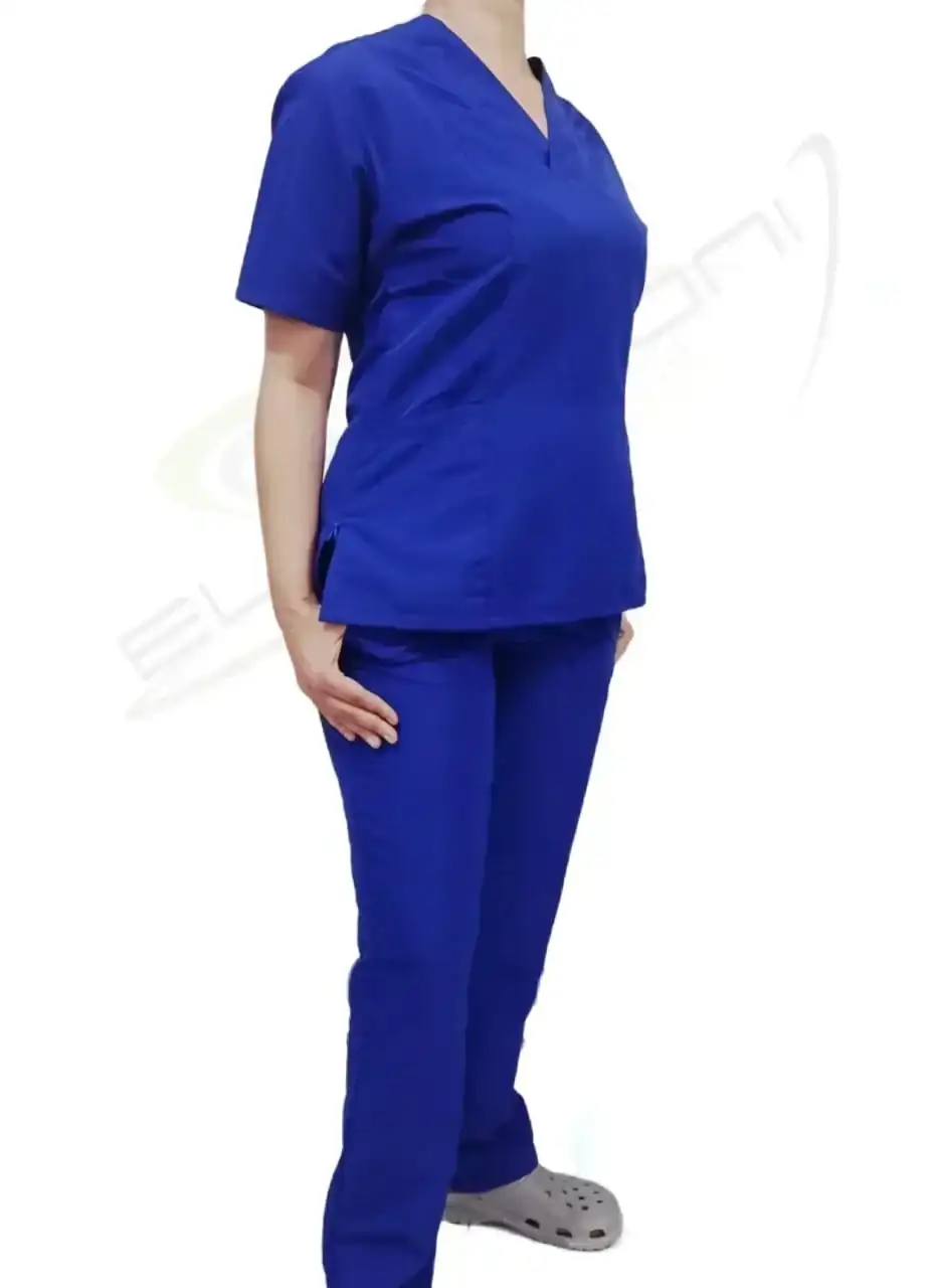 Uniforme en Colores Dama Antifluido Cuello V 4