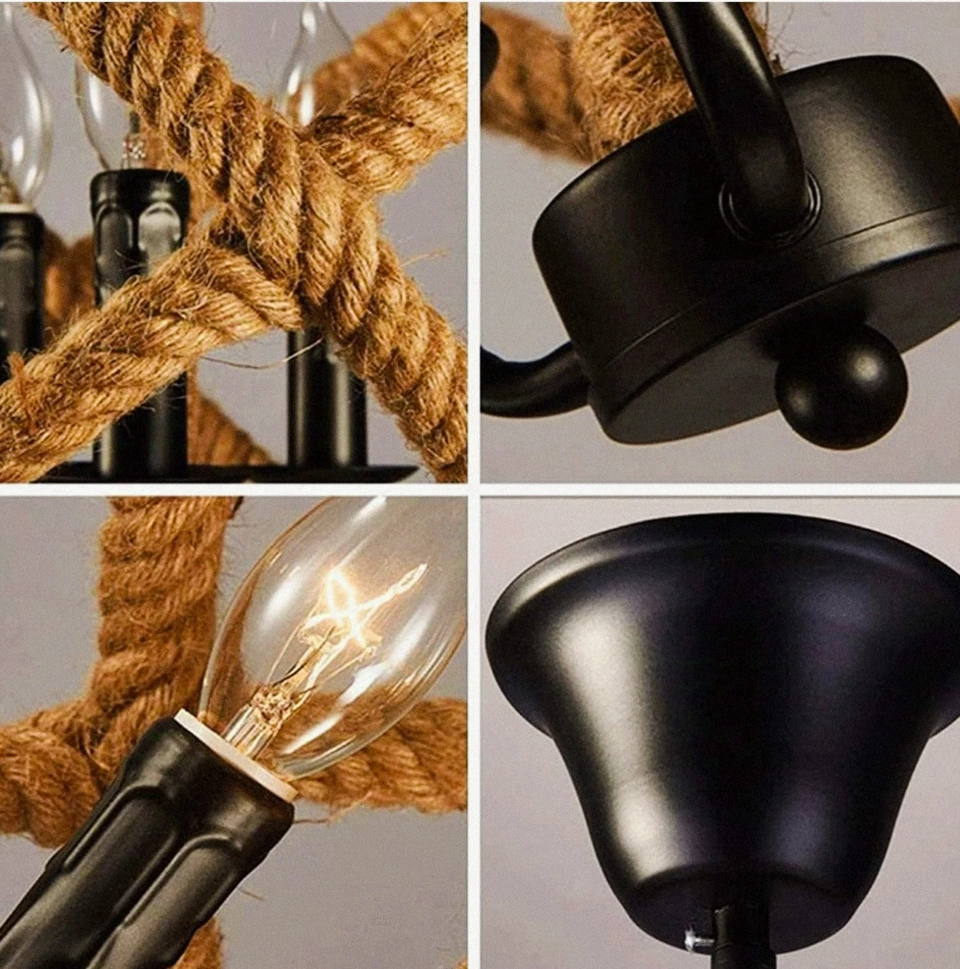 Lámpara Colgante estilo Candelabro 🔱 9