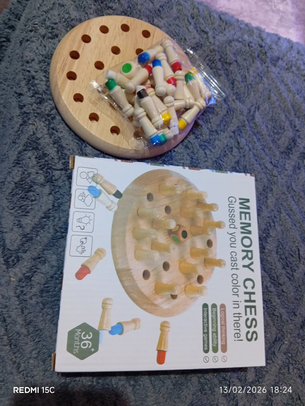 JUEGO DE MESA MEMORY CHESS 