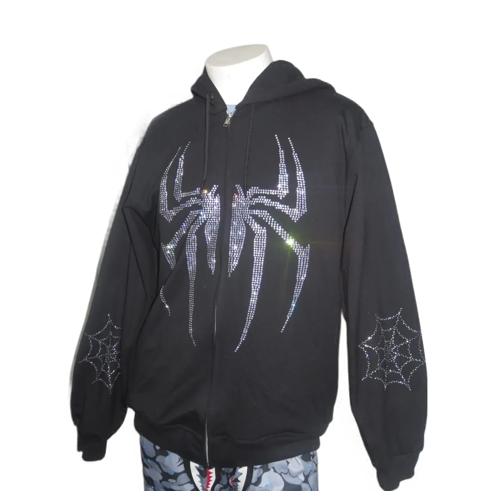 Sudadera de Araña en pedrería