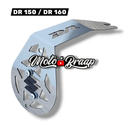DR 150 / DR 160 Resonador acero cromado ML
