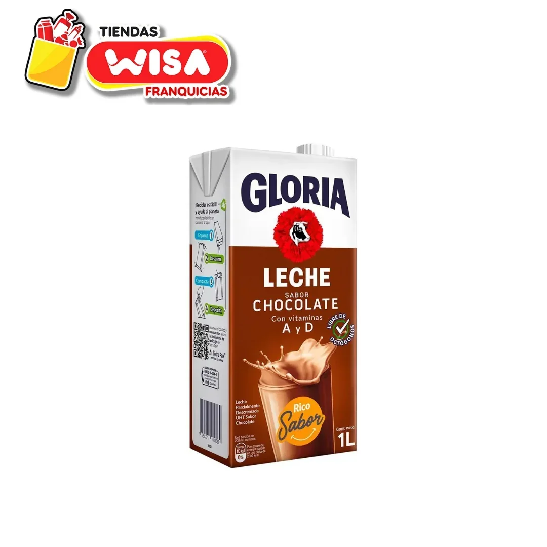 Leche Gloria Chocolatada UHT 1 L
