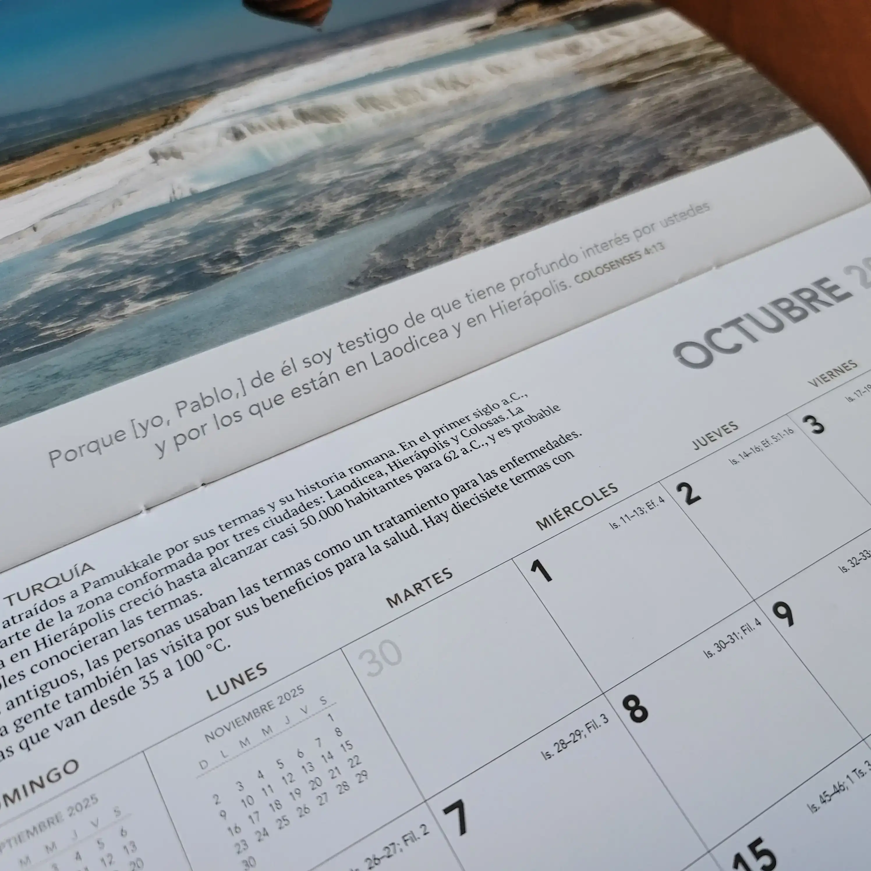 Calendario 2025 Tierras de la Biblia 4