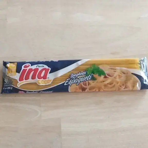 Pasta ina espagueti de 7.5 onza 
