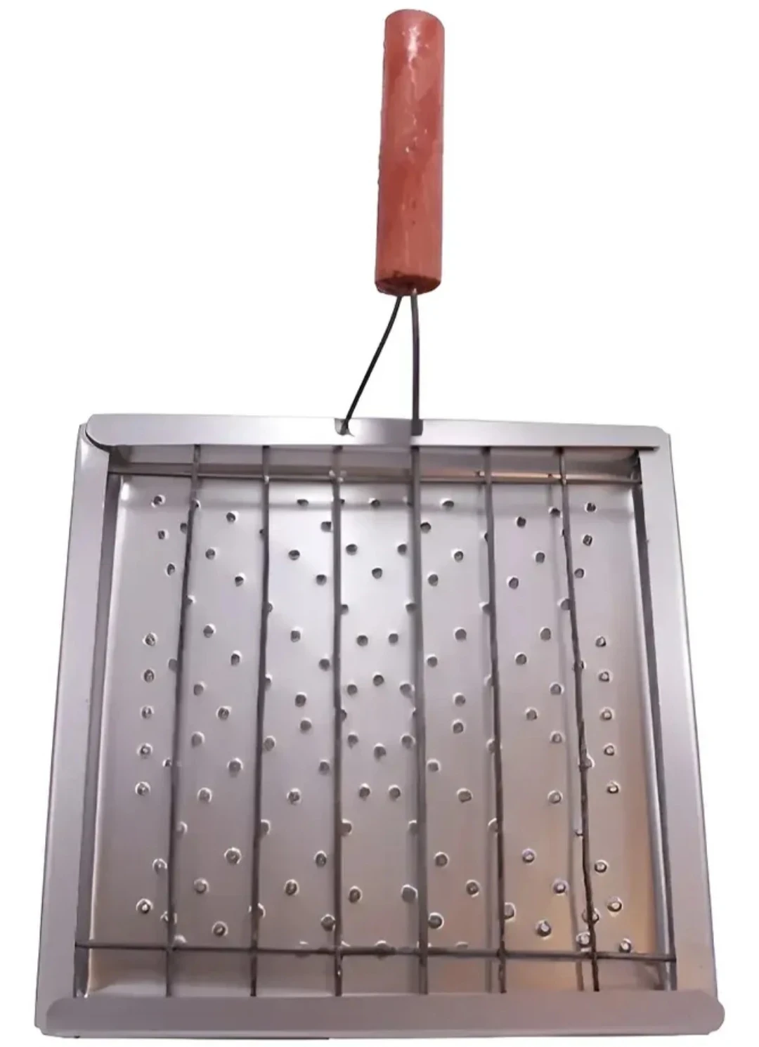 Tostador Manual De Cocina Tostar Pan (acero Inoxidable) 3