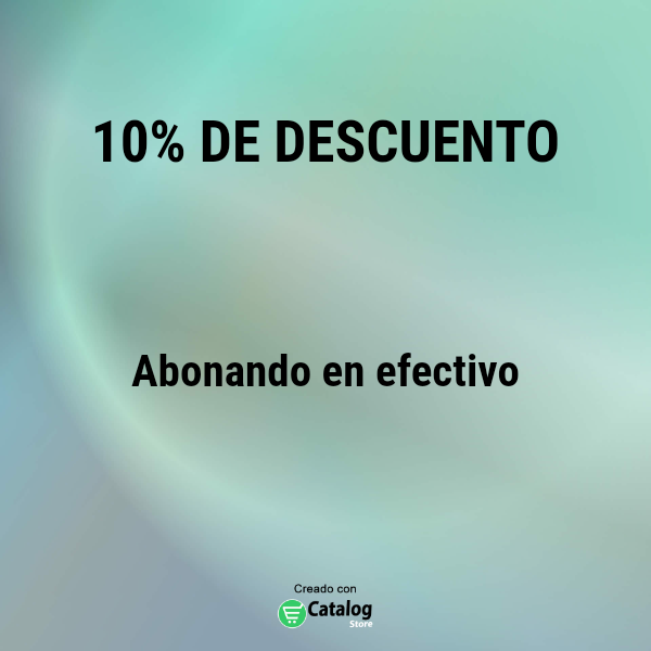 10% DE DESCUENTO