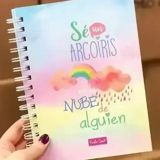 Cuaderno Hojas Pastel A5 2