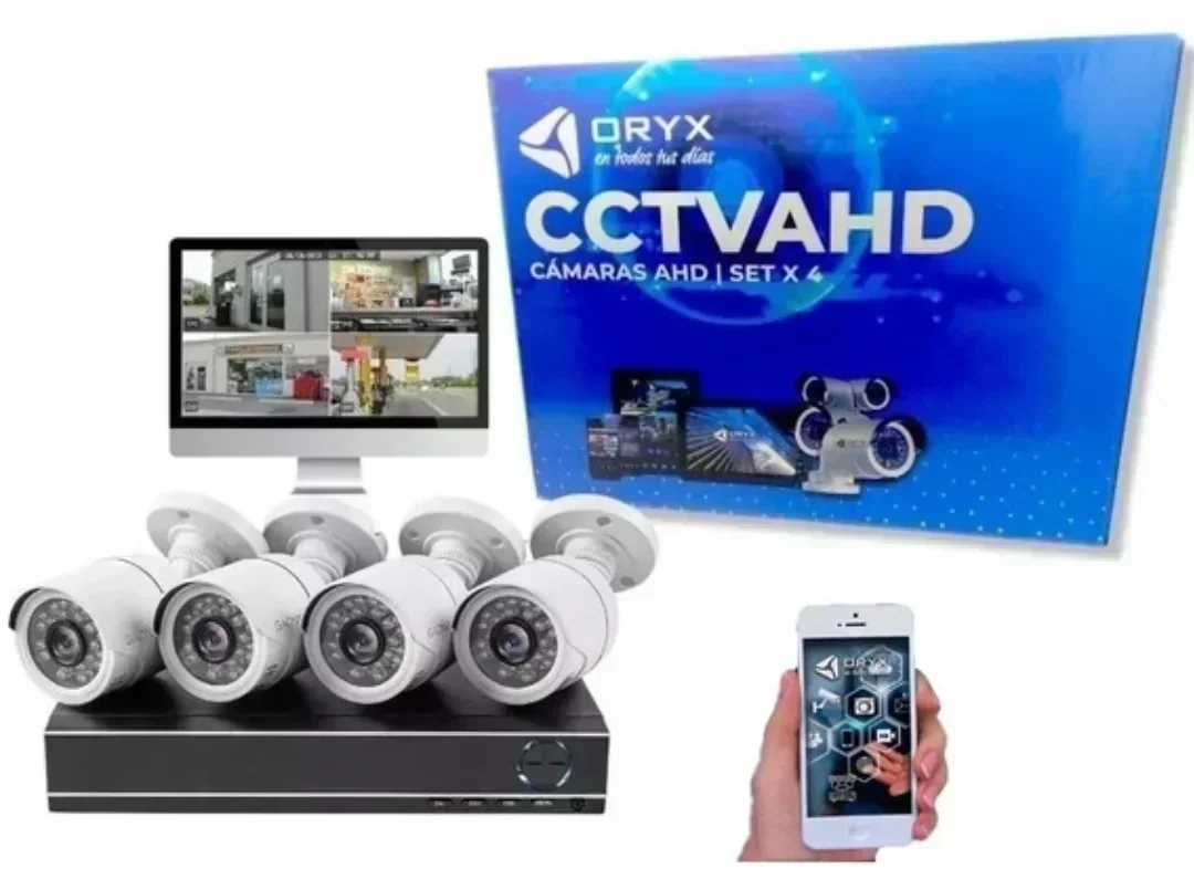 Camaras ORYX Kit de Seguridad