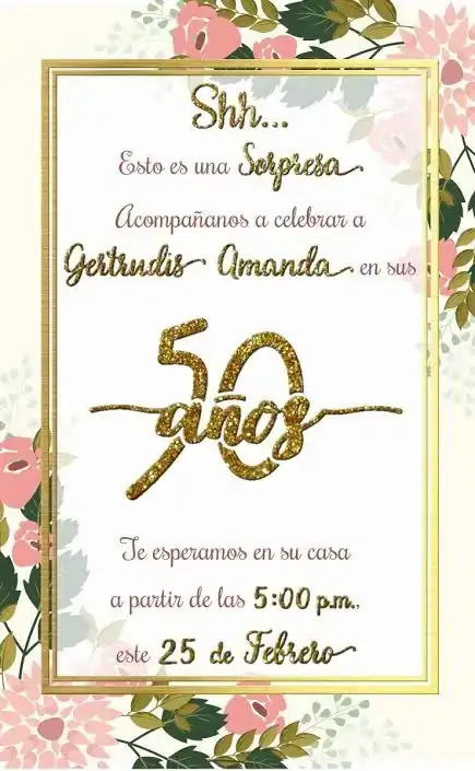 Invitación en video y estática de Dama 2