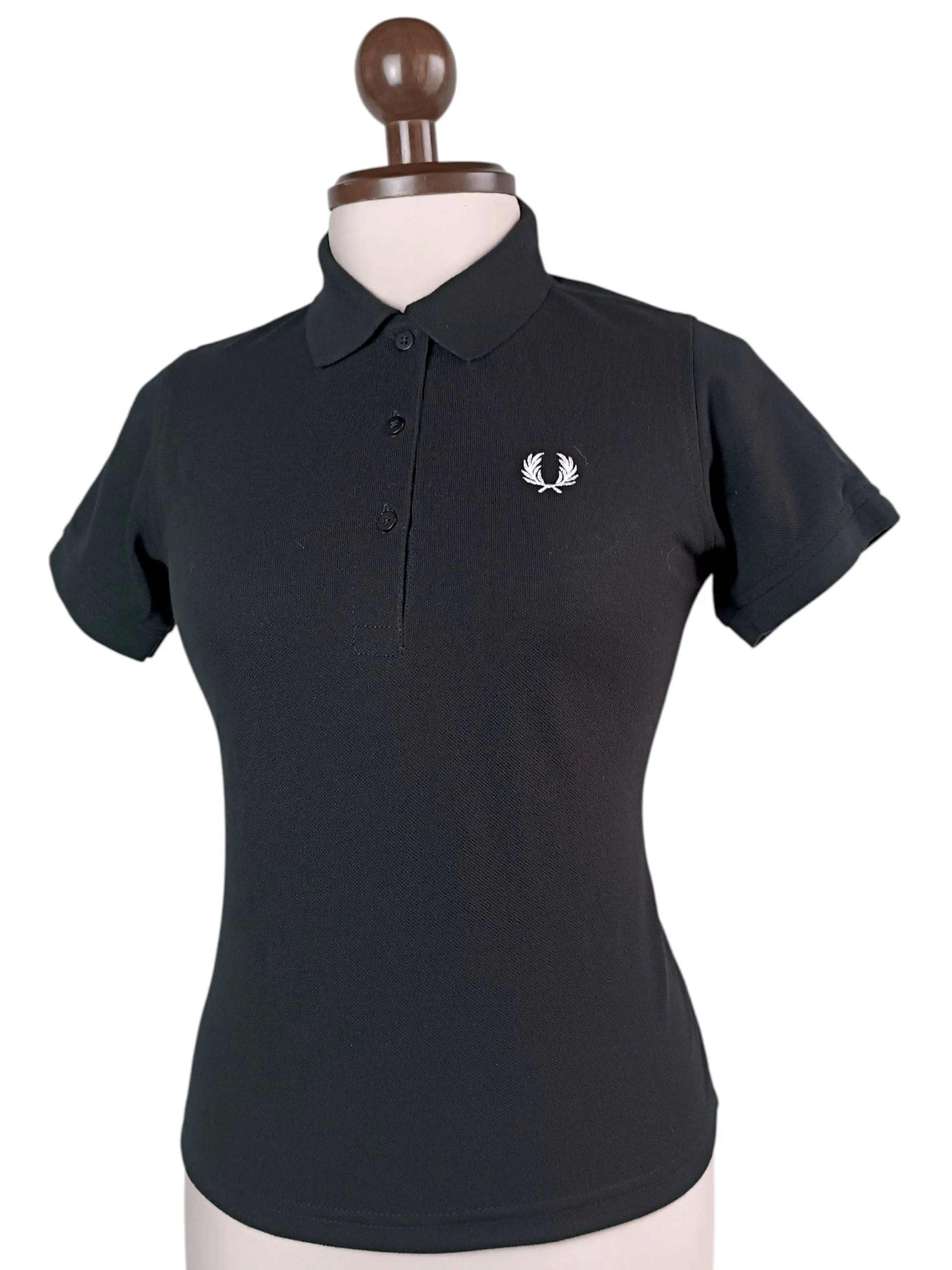 Camisa polo negra 