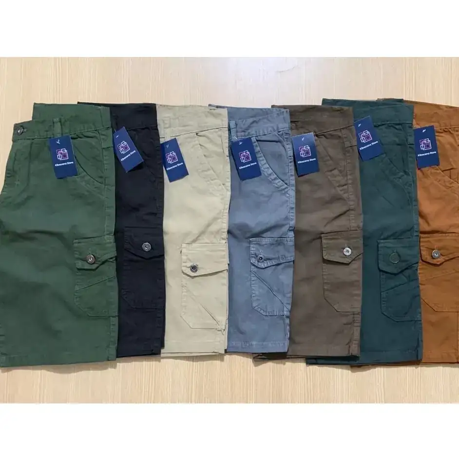 Bermudas Jeans Cargo