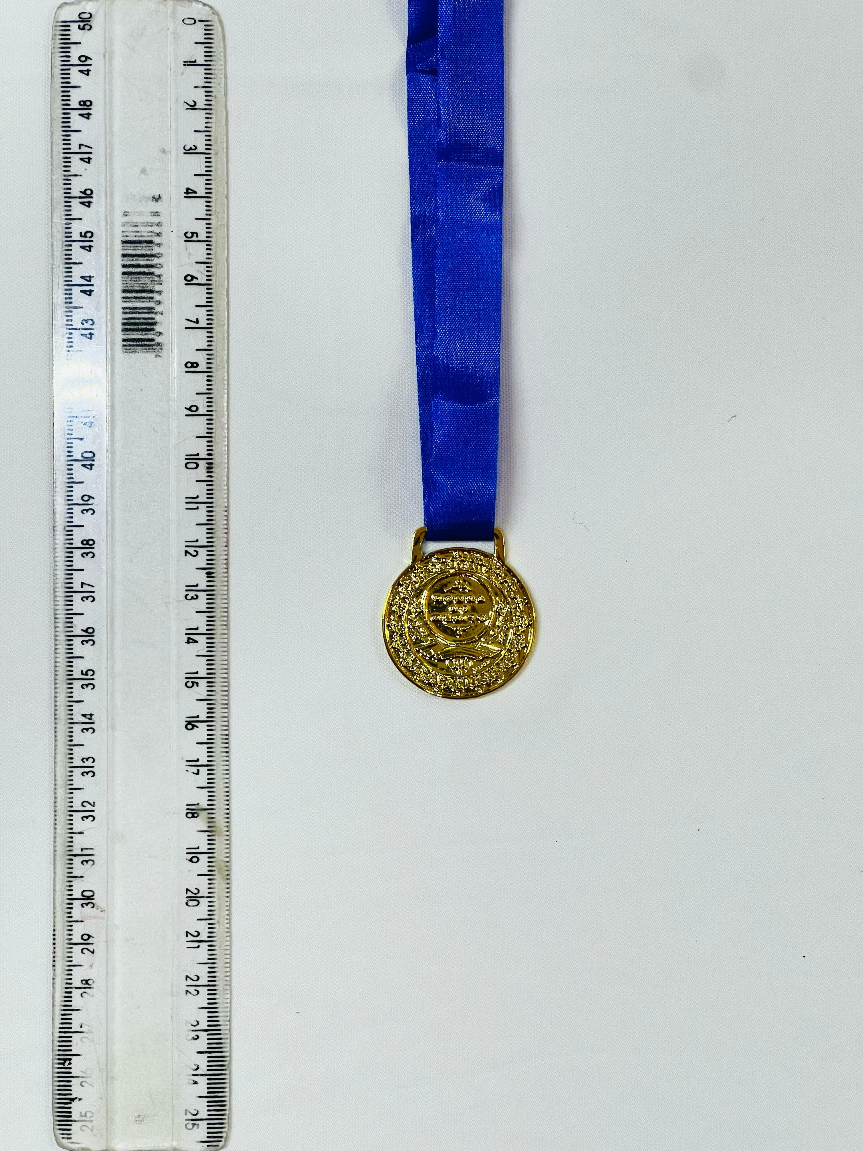 MEDALHA PEQUENA MEDASUL DOURADA