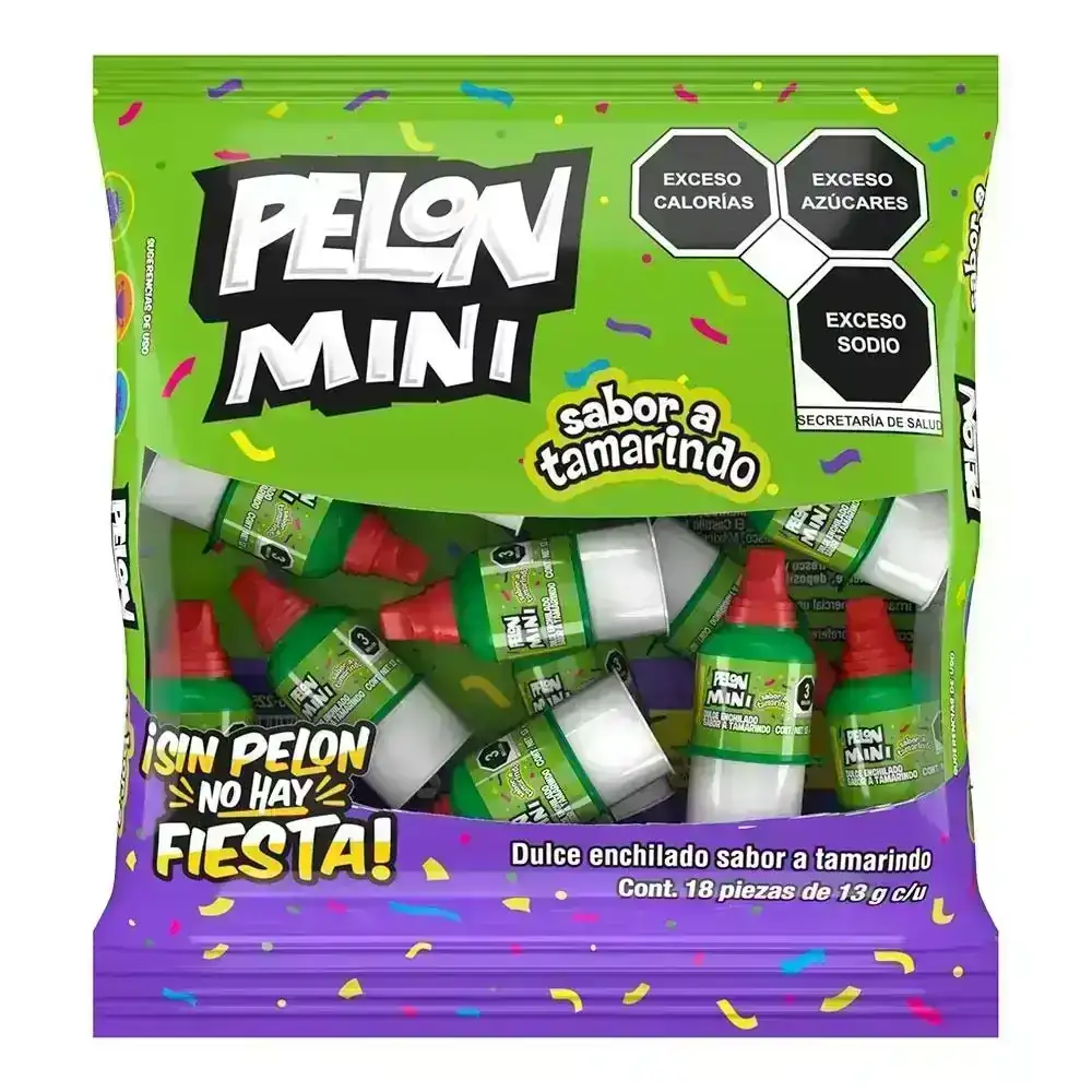 Pelón mini Tamarindo (paquete 18 unidades) 