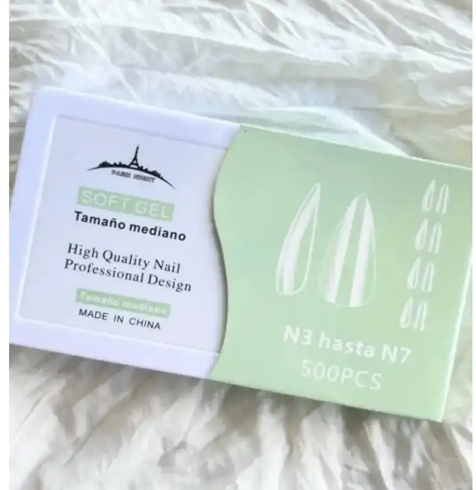 TIPS SOFT GEL ALMENDRA PARIS NIGHT