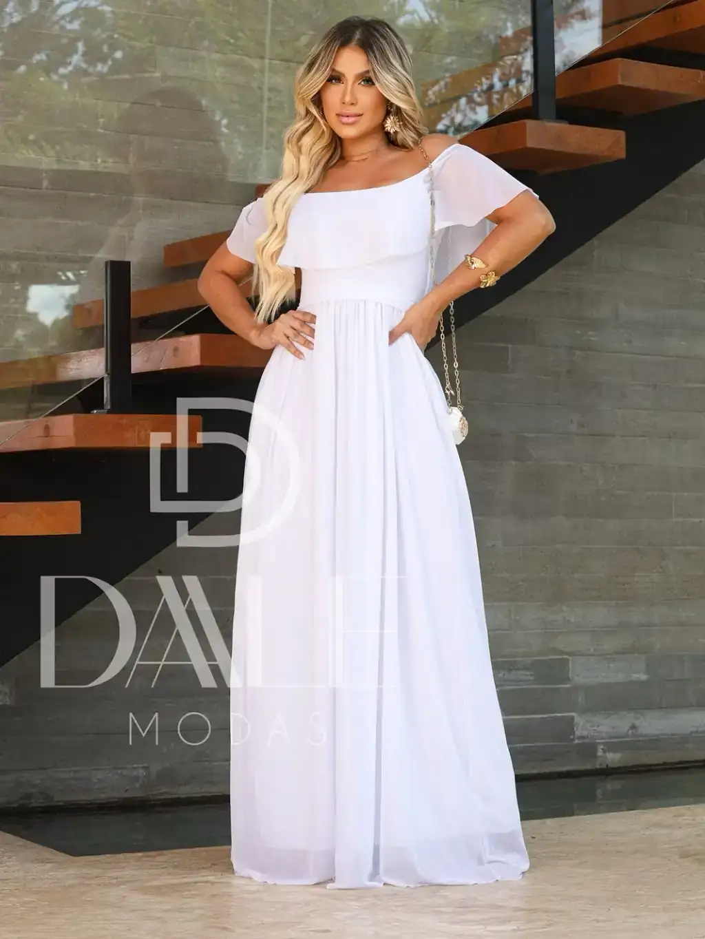 Vestido Longo Branco 