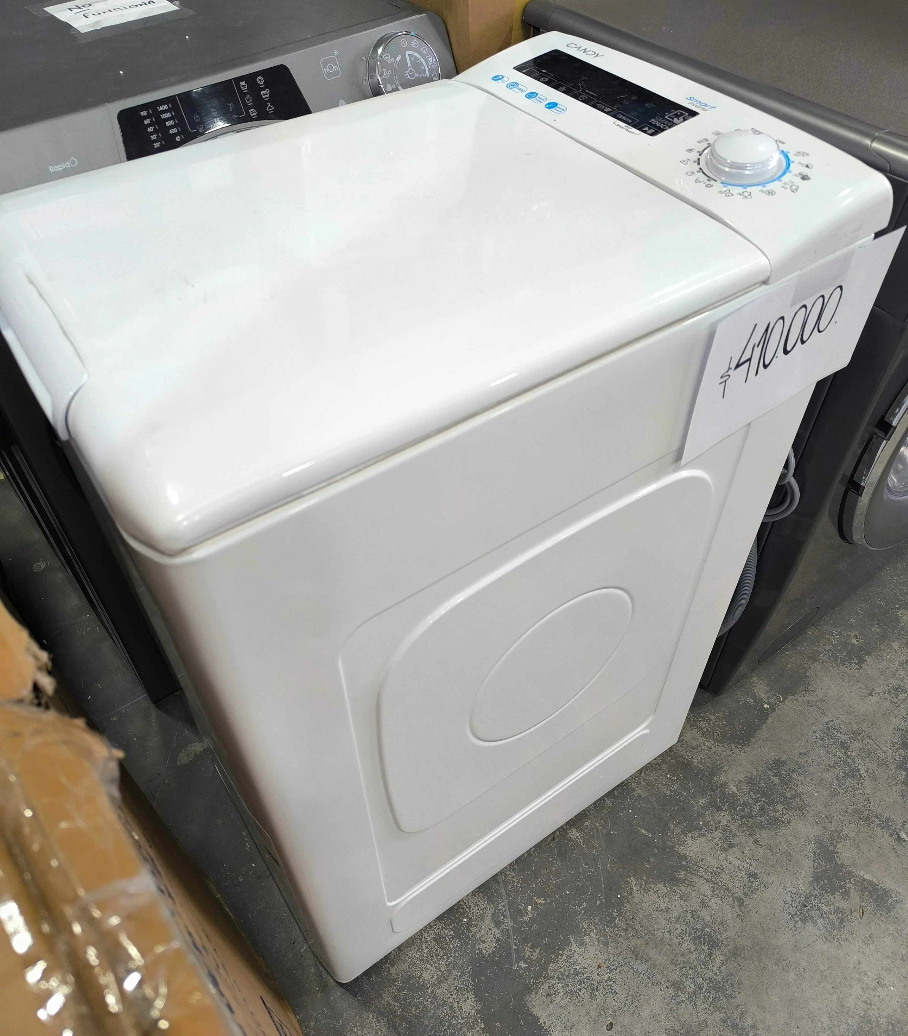 Outlet Lavarropas Candy Carga Superior inverter 7kg