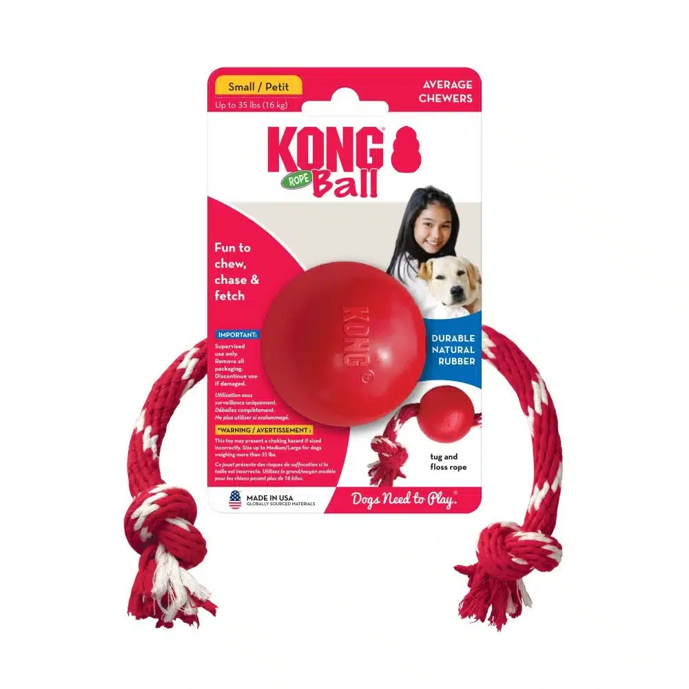 Kong Ball W/Rope