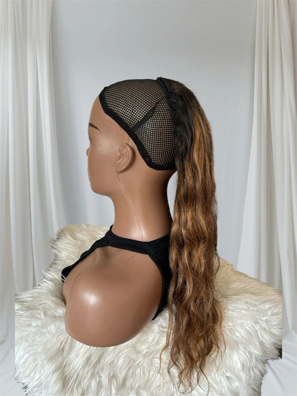 Cola de cabello humano 24” 1b /27 3