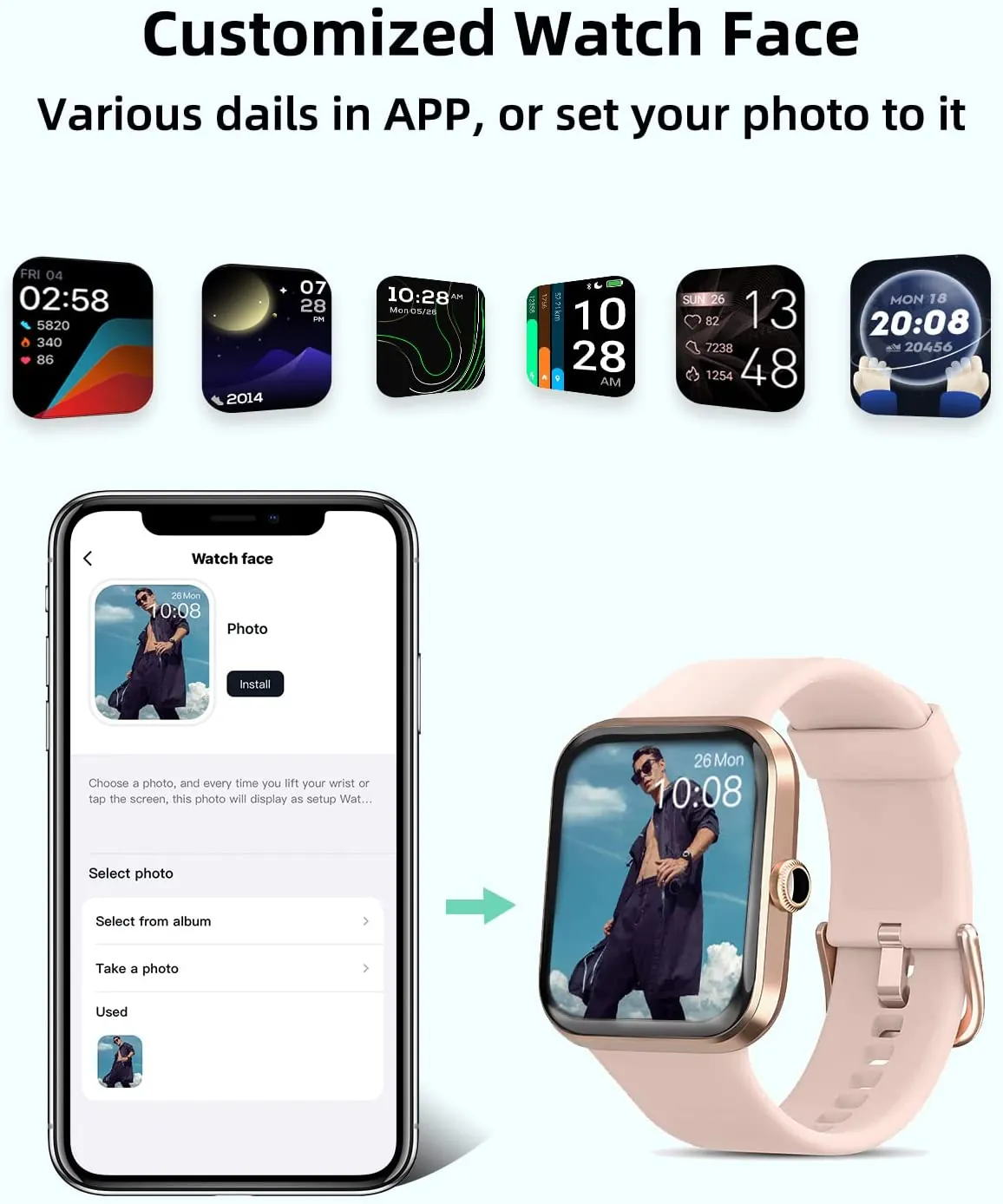 Reloj digital Alexa 3