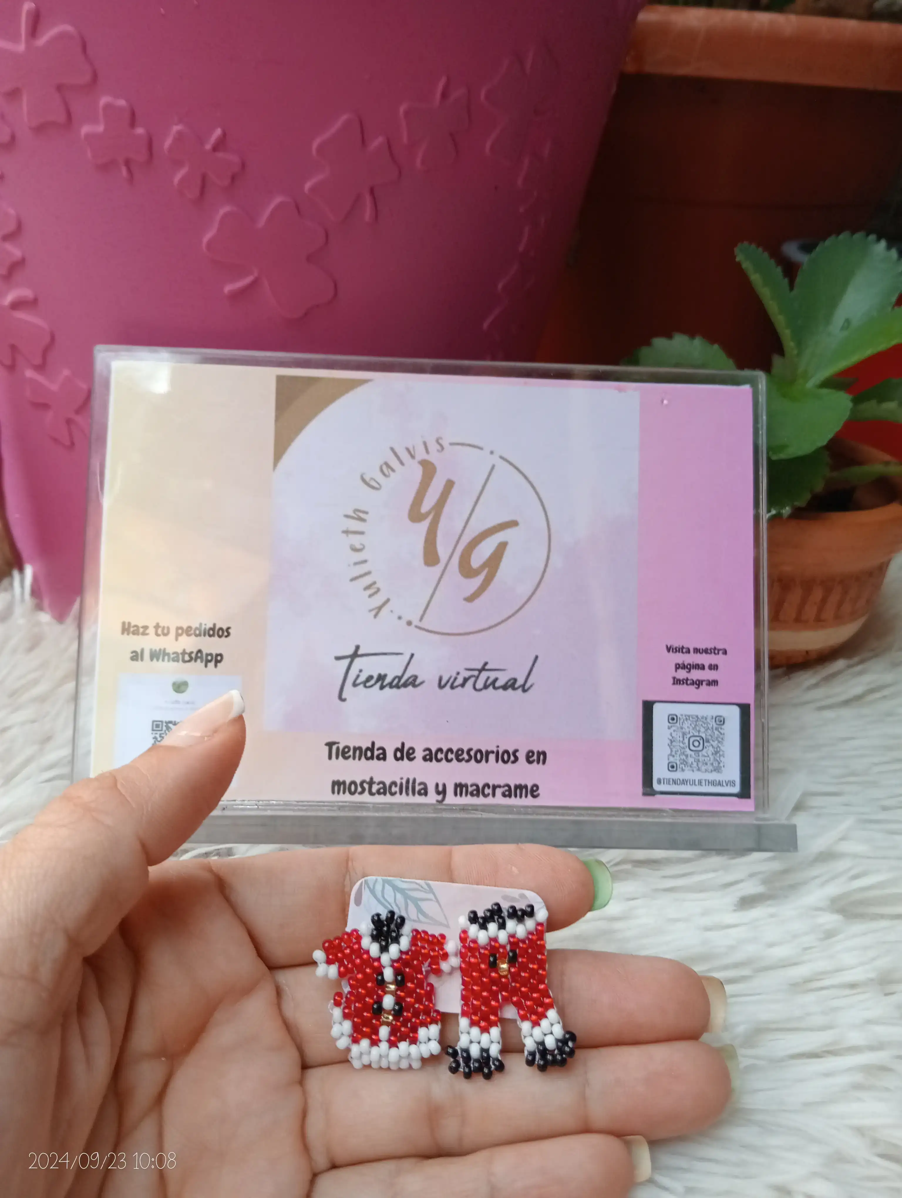 TOPOS VESTIDO DE SANTA NAVIDEÑO