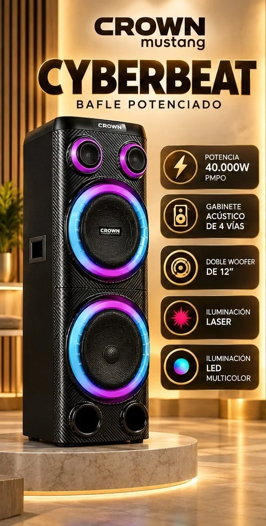 CROWN MUSTANG CYBERBEAT *CONSULTAR DISPONIBILIDAD CON EL VENDEDOR*