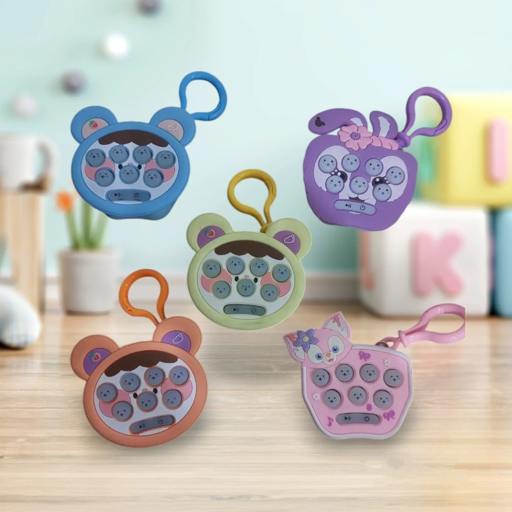 Mini Poppit llavero, juego de memoria