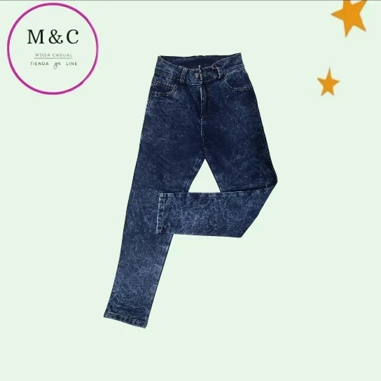 Pantalon T- 4 mezclilla 